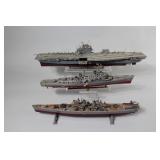 Completed War Ship Models