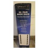 Gravitti 50 Pair Shoe Rack