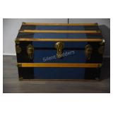 Excelsor U.S.A. Metal & Wood Slate Trunk