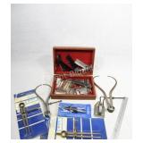 Large Assortment of Metal Lathe Cutters & Calipers