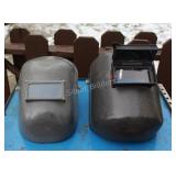 Two Lincoln Welding Masks