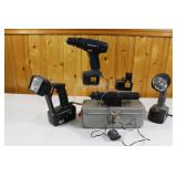 Mastercraft & Craftsman Cordless Drill, Flashlight