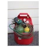 Oxygen Acetylene Kit with Portable Tote & Tanks