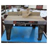 Black & Decker Router Table