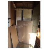 Sheets of Plywood & 1/4" Hard Board