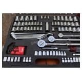 Husky Socket & Wrench Sets in Hard Cover Case