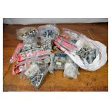 Assortment of Wedge Anchors, Screws, Bolts and