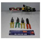 Wiss Metal Snipes,Oil Injector Line & Levels