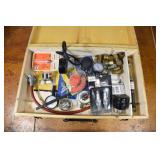 Assortment of  Pressure Gauges & Spark Plugs