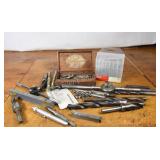 Drill Bits and Assortment of Tap & Tool Stuff