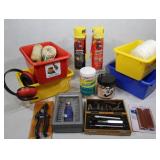 Garage Bins, Sealed Great Stuff & Fiskars Shears