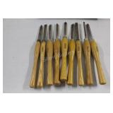 Marples Sheffield England Set of Wood Chisels