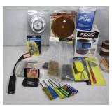 Dado Blade, Sanding Discs, Filters, Screw Drivers