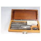 Universal Transfer Punches in Wood Case