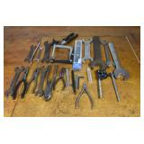 Assortment of Wrenches and Pliers