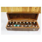 ........Shaper Cutter / Bits in Wood Box
