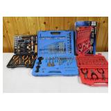 Three Assorted Cased Tool Sets