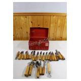 National Cutlery Leather Tanner Hook Knifes