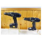 Mastercraft Cordless 18V Drills with One Battery