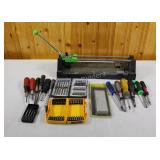 Screw Driver Sets, Bits & Tile Cutter
