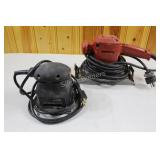Milwaukee Orbital & Black & Decker Sanders
