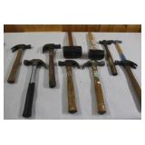 Assortment of Hammers & Rubber Mallets