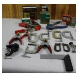 QuicKutz Snips, "C" Clamps & Boxed Nails