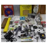 Air Tank Values, Head Lamp,Tripod & Assorted Tools