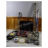 Air Gun Engine Cleaner, Sanding Drum Set, Levels