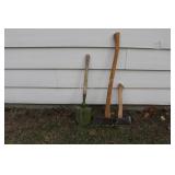 Axe, Hatchet & Folding Shovel