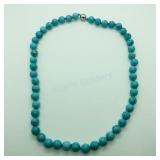 Magnet Clasp Turquoise Necklace