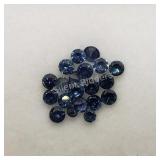 Assorted Diamond Cut Sapphire 2-2.25Mm ~1Ct