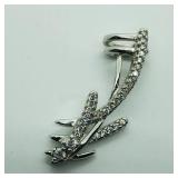 Sterling Silver Cubic Zirconia Pendant