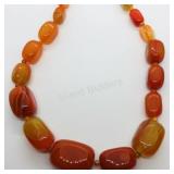 Red Agate Necklace