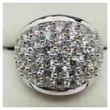 Sterling Silver Cubic Zirconia Ring