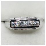 Sterling Silver Cubic Zirconia Ring