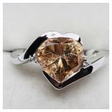 Sterling Silver Cubic Zirconia Ring