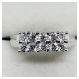 Sterling Silver Cubic Zirconia Ring