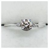 10KWhite Gold Diamond Diamond Ring
