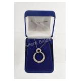 NEW Sterling Necklace & Pendant Set