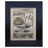 Engraved & Colored Lower Ottawa Scenes, c.1882