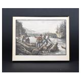 Engraved & Colored The Drive, c.1882