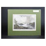 Hand-Colored & Engraved Antique Print, Sealed