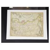 Engraved & Colored Russian Empire c.1805