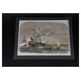 Engraved & Colored c.1857 from London Illustrated