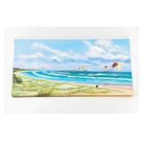 Canvas Wrapped Kings Cliff Beach