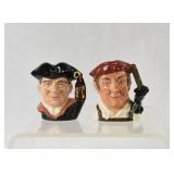 Blacksmith & Night Watchman Royal Doulton Jugs