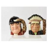 North American Indian & Gone Away Royal Jug