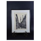 Limited Edition Signed Charcoal Artwork