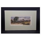 Hand-Colored & Engraved Antique Print